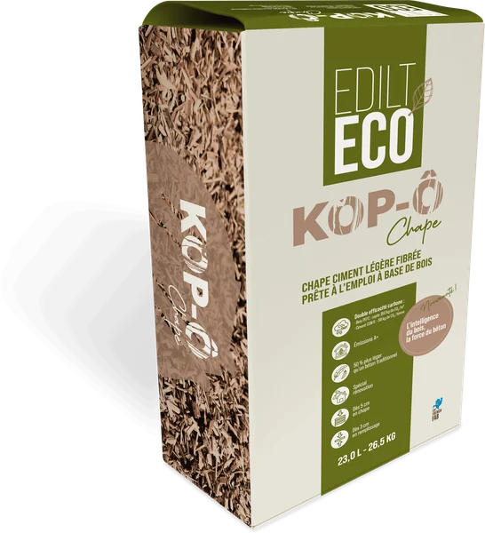 Sacco di KOP-Ô Chape, massetto leggero a base di legno